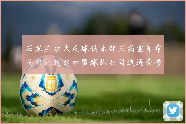 石家庄功夫足球俱乐部正式宣布希戈尔比达尔加盟球队共同追逐荣誉